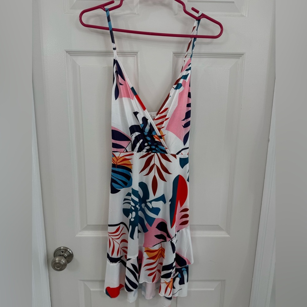 Tropical Print dress